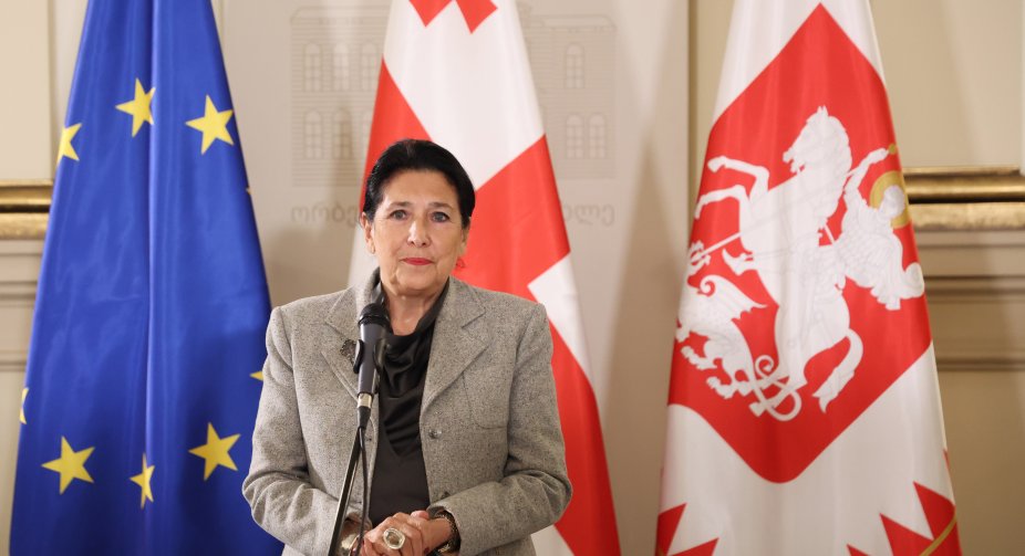 President of Georgia wishes Christmas to nation