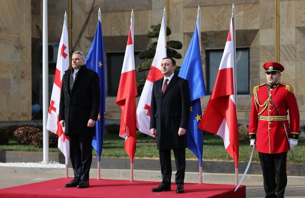 Georgian PM hails Australia chancellor’s first visit