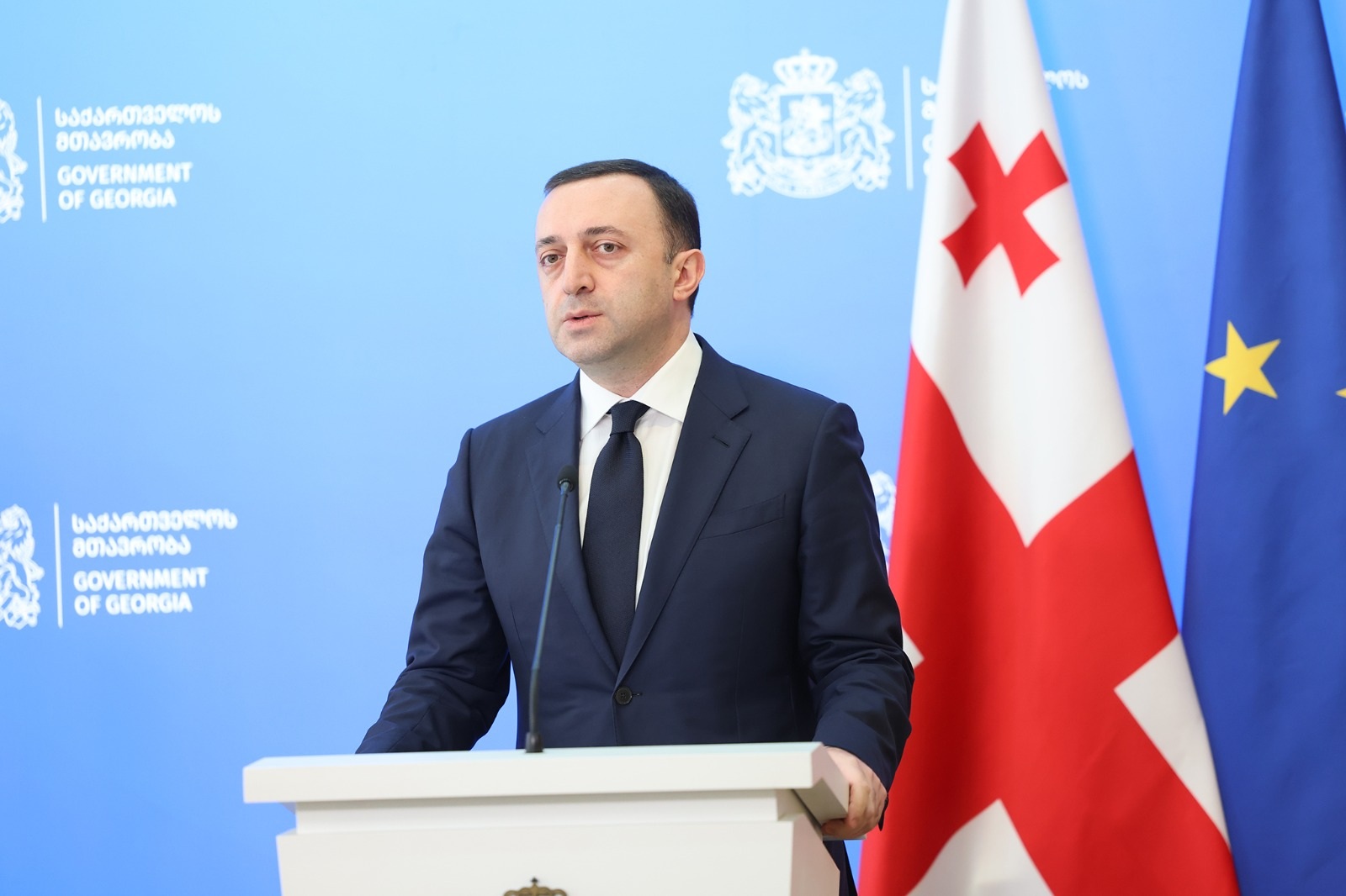 PM Garibashvili “expecting explanations” from USAID over alleged “funding of unrest”