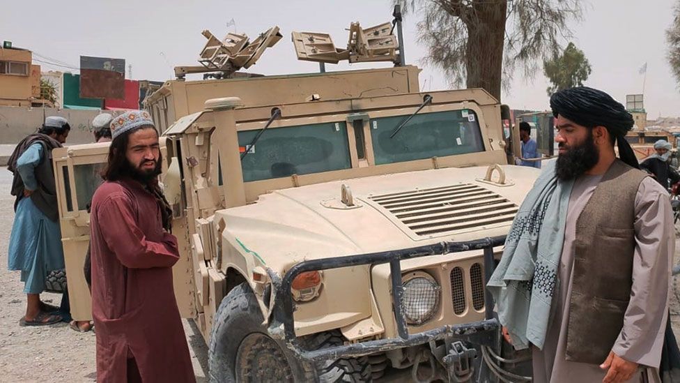 Mapping the advance of the Taliban in Afghanistan