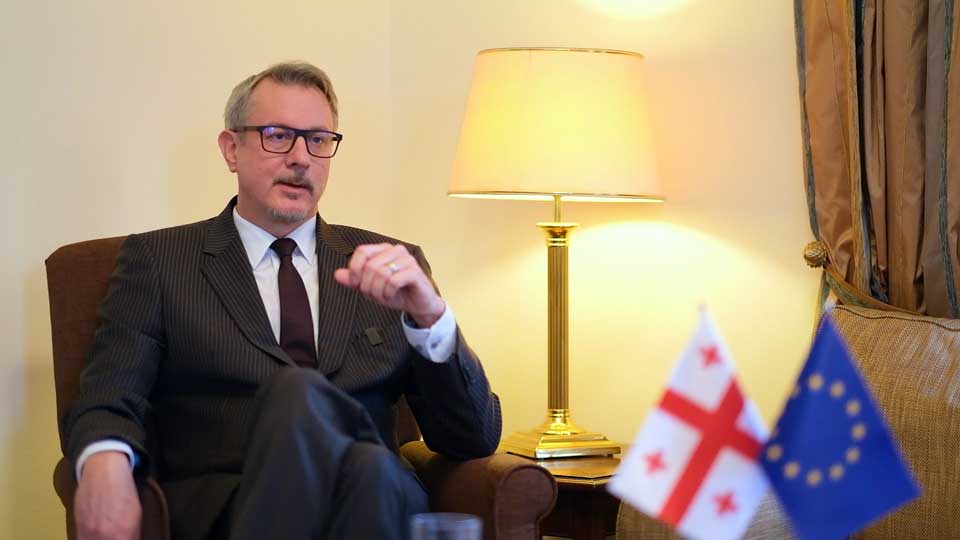 EU ambassador on Saakashvili’s prison-transfer videos: regrettable, raise questions