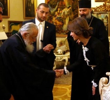 საპატრიარქო ილია მეორისა და ეკატერინე ტიკარაძის შეხვედრის შესახებ ინფორმაციას ავრცელებს