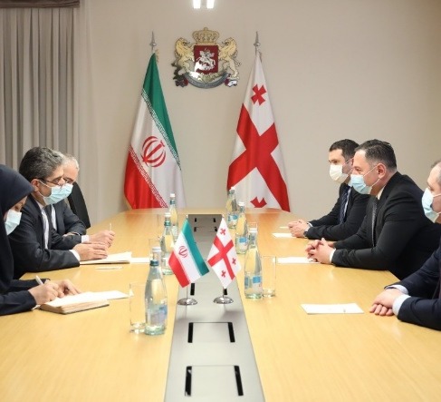 ვახტანგ გომელაური ირანის ელჩს შეხვდა