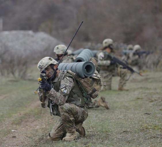 მე-12 ბატალიონი GDRP-ის წინამოსამზადებელ საველე წვრთნებს გადის