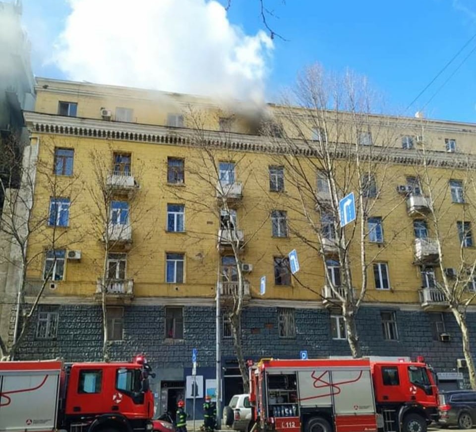 პეკინის გამზირზე გაჩენილი ხანძარი ლიკვიდირებულია