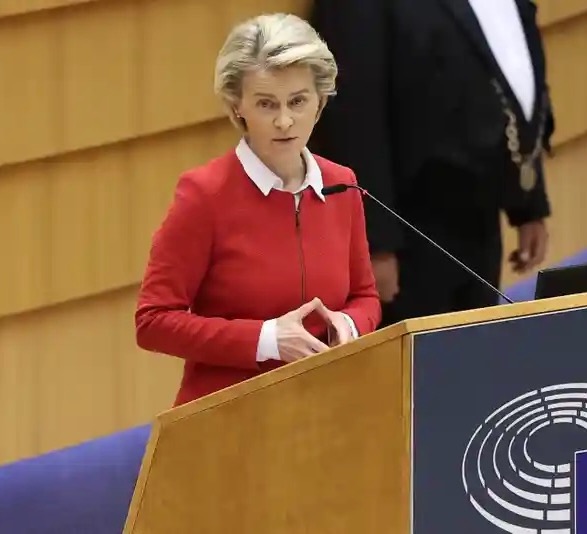 Ursula von der Leyen says EU could punish UK over Brexit breaches