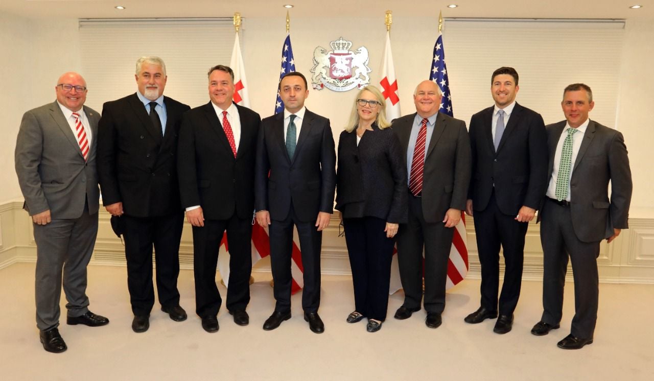 Georgian PM meets with US Congressmen in Tbilisi