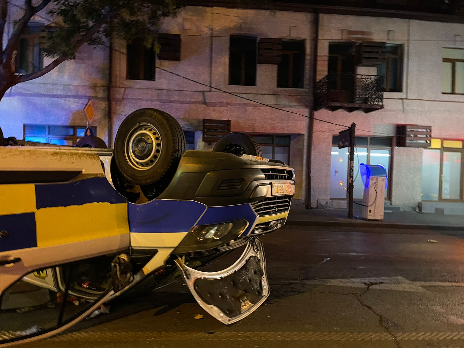77-year-old Covid patient stable after emergency car crash