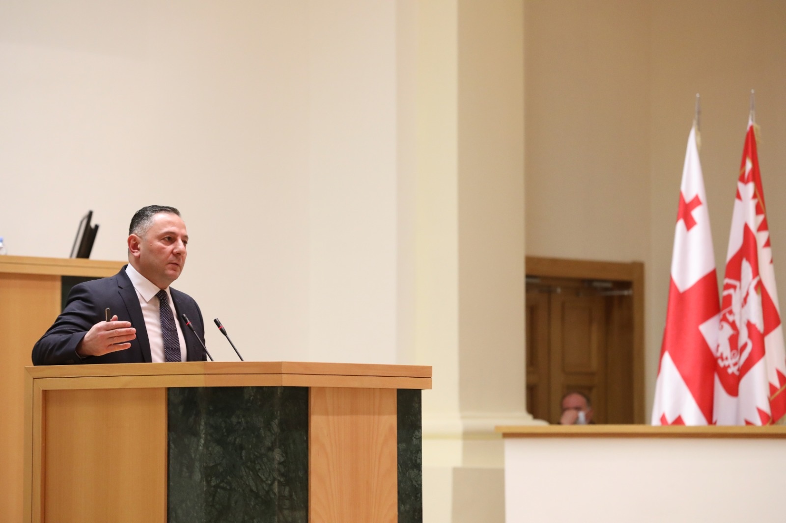 Interior minister briefs parliament on his office’s work in 2022