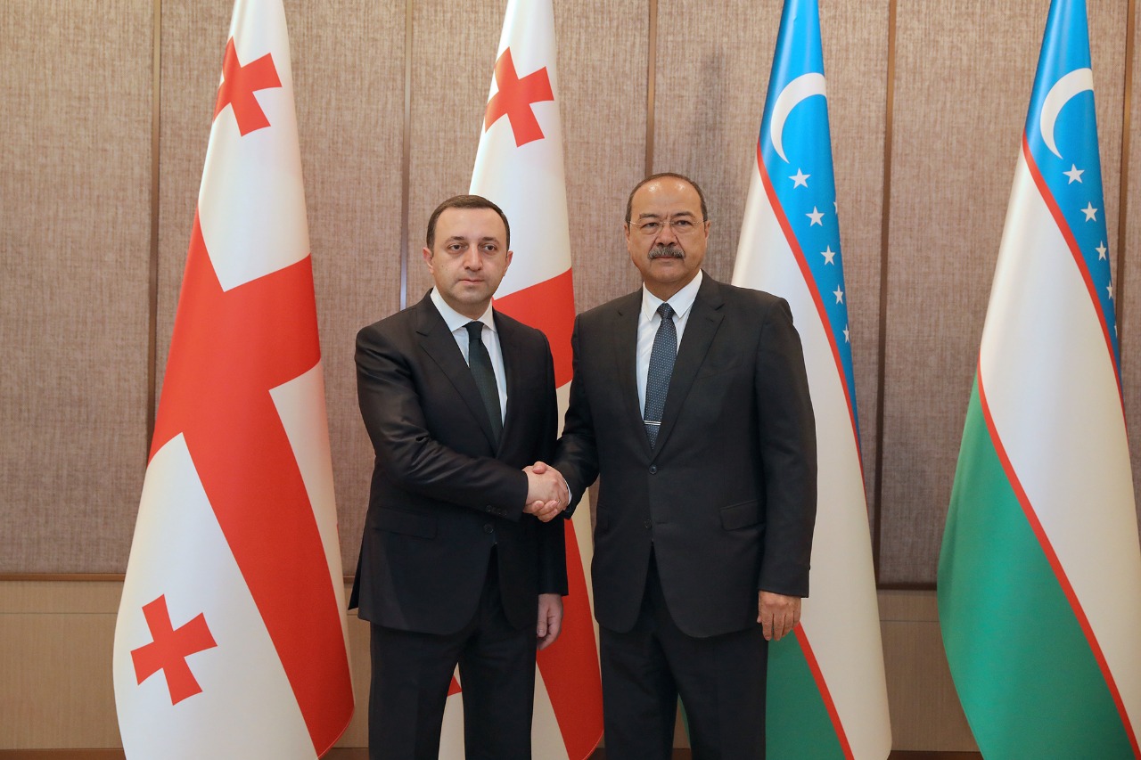 Georgia PM meets his Uzbek counterpart, says Tbilisi interested in increase of wine, mineral waters exports