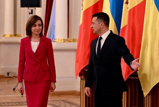 Ukrainian, Moldovan Presidents hold 1st phone talk since Russia invaded Ukraine, ahead of EU Council meeting