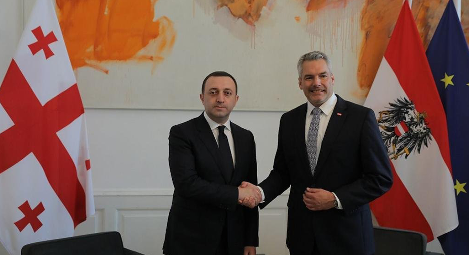 Georgian PM in Austria: ending war in Ukraine in everyone’s interests