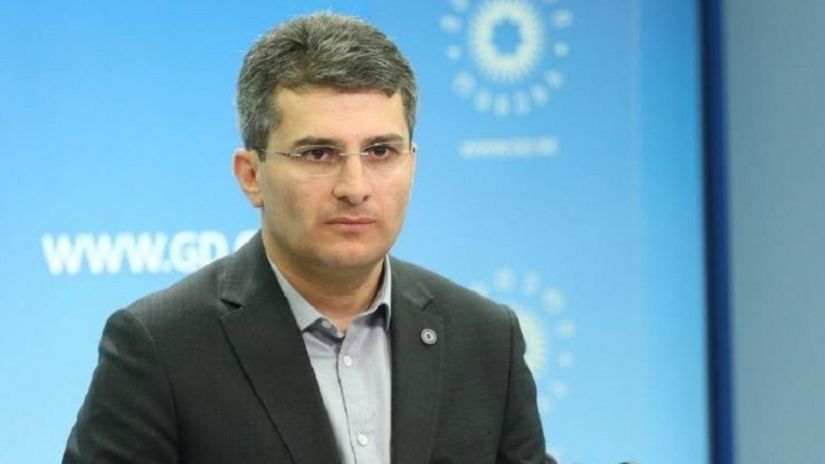 GD MP Mdinaradze: pardon to every monkey, but Saakashvili is a real monkey