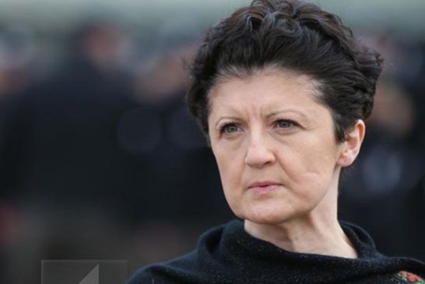 Culture minister Tsulukiani: it’s funny Saakashvili returning with mom, mom’s boy