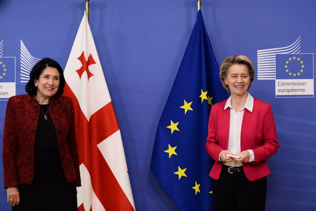 President Zourabichvili urges European Commission head to “consider the will of Georgians” while deciding on EU candidacy