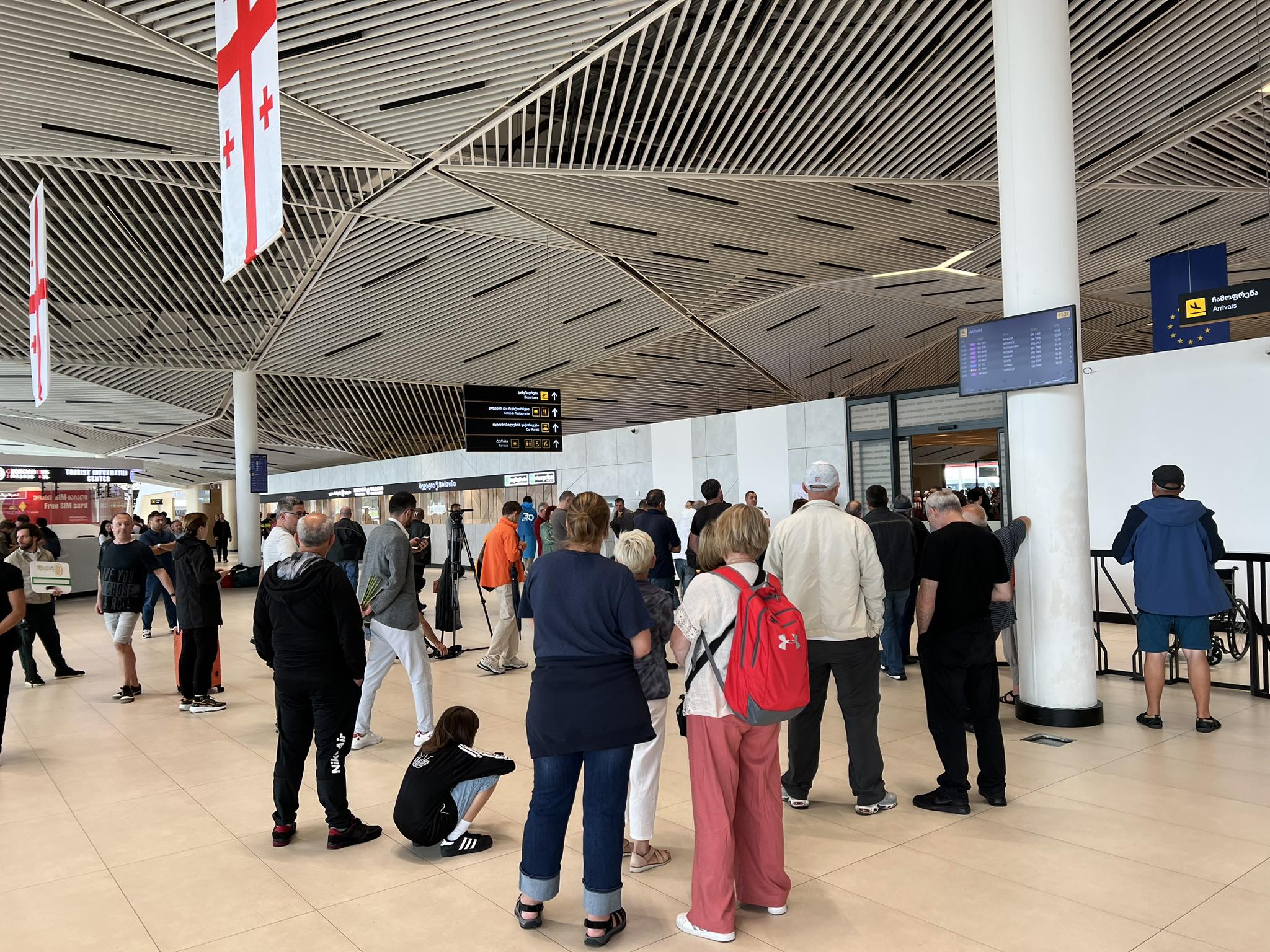 Russian Red Wings makes first Moscow-Kutaisi flight