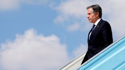 ბლინკენი ერთ კვირაში უკვე მეორედ ისრაელში ჩავიდა