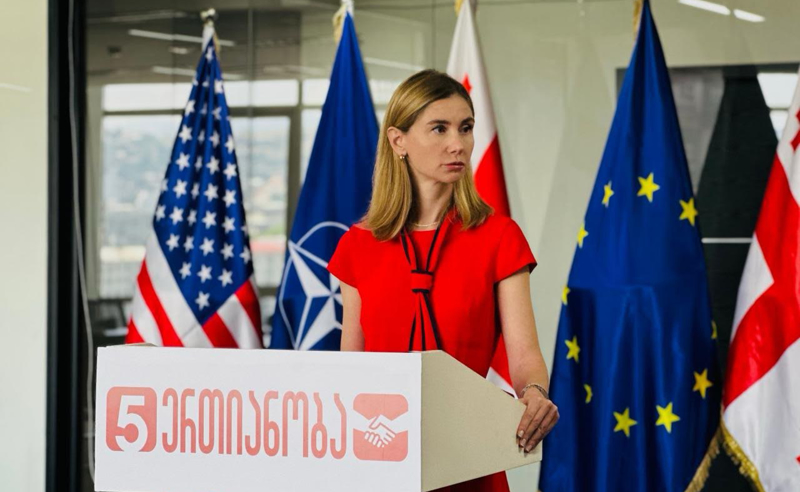 თინა ბოკუჩავა – ვისაუბრეთ სანქციებზე და იმაზე, რომ აუცილებელია ივანიშვილის ხელისუფლებაზე სანქციების პოლიტიკის გაგრძელება
