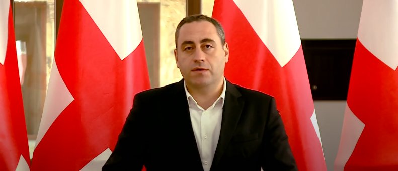 Opposition leader claims parliament speaker did not allow him to see ex-pres. Saakashvili
