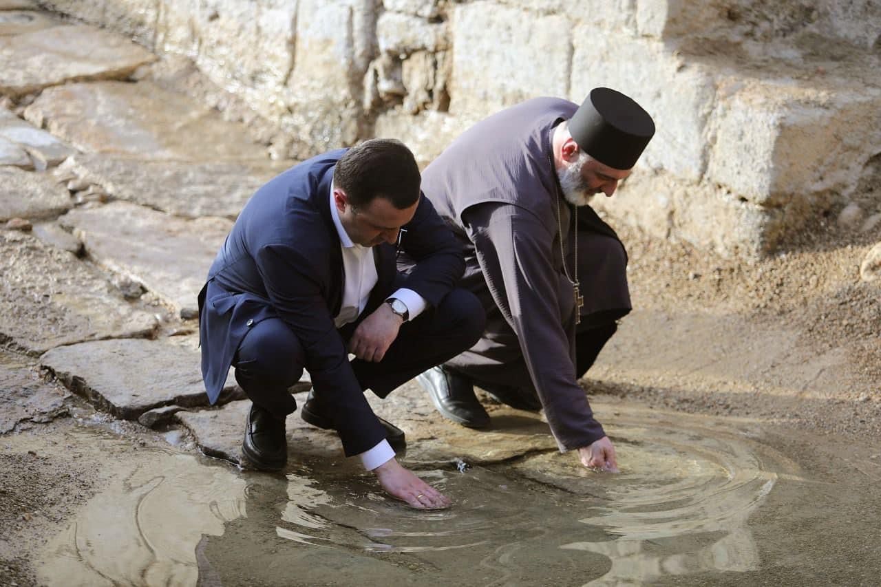 PM Garibashvili: handover of a plot of land near Jordan river historic