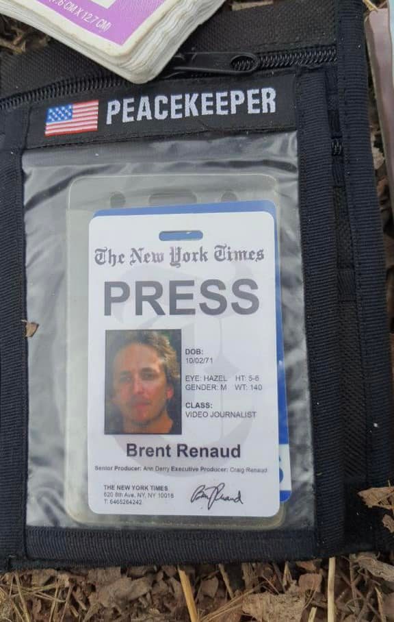 რუსმა ოკუპანტებმა ირპენში New York Times-ის ჟურნალისტი მოკლეს