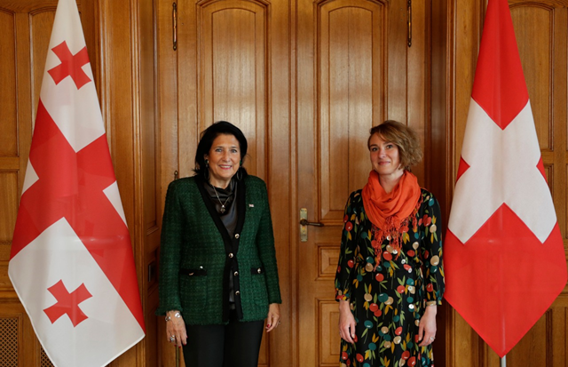 სალომე ზურაბიშვილი – საქართველო ღიაა შვეიცარიული ინვესტიციებისათვის