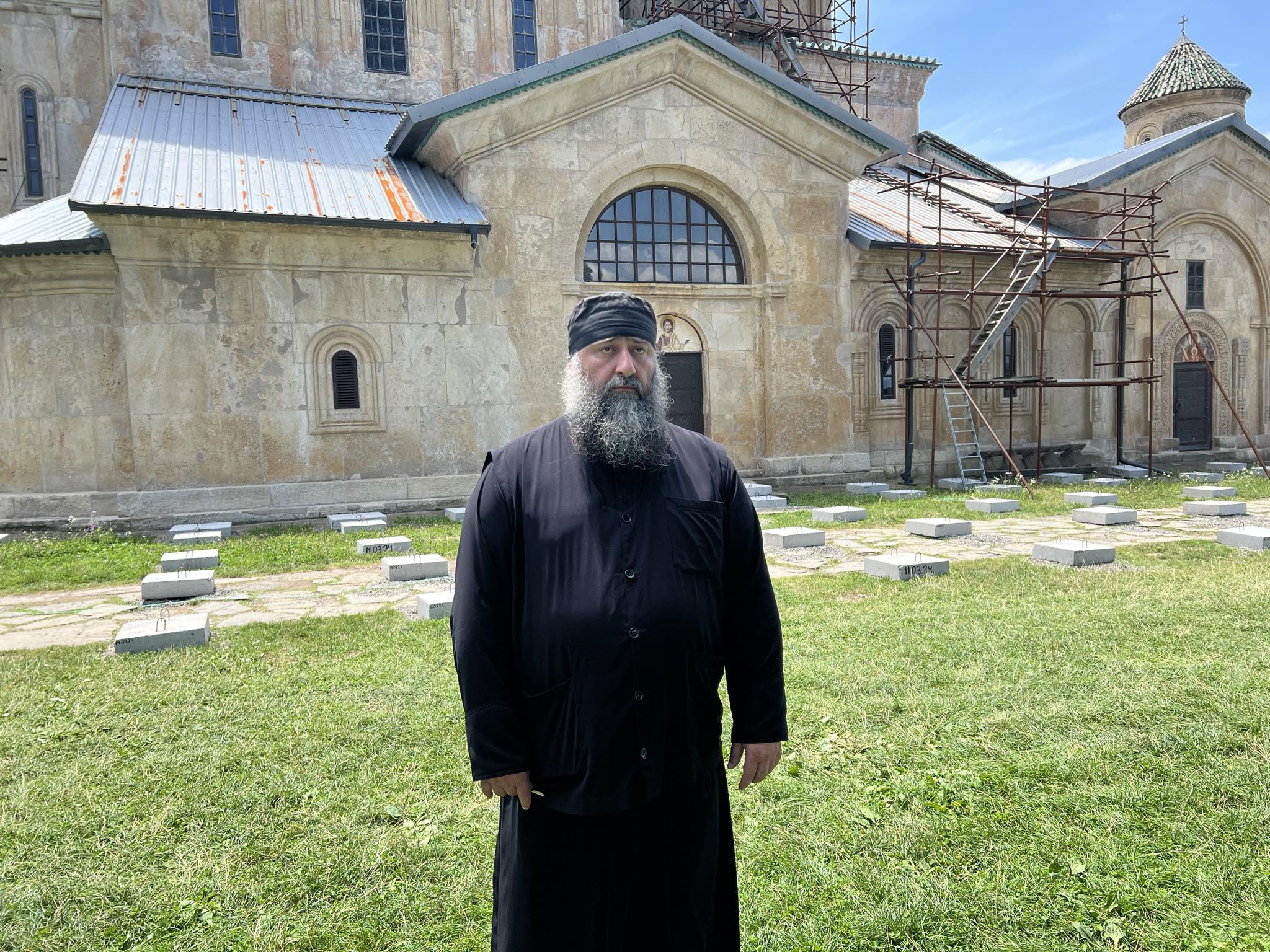 არქიმანდრიტი კირიონი – სამუშაოებს შეასრულებენ გერმანელი სპეციალისტები და ეს გაგრძელდება 6 კვირა