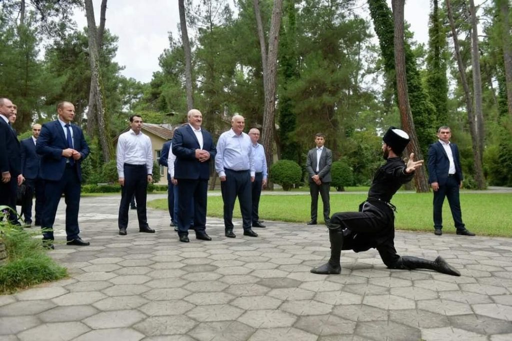 Tbilisi “utterly concerned” by Belarus president visit to occupied Abkhazia