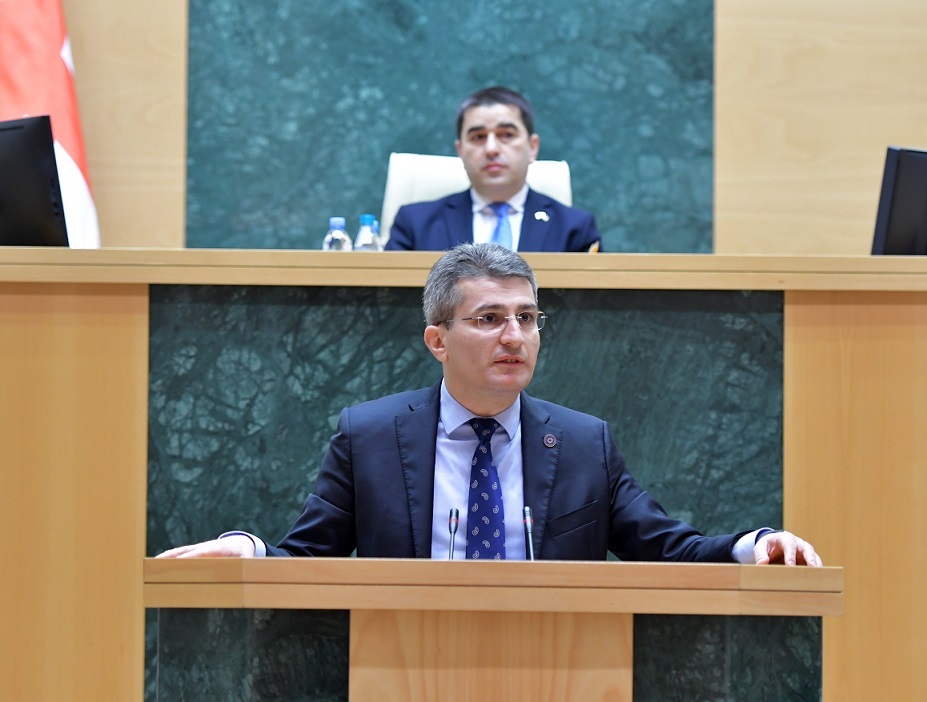 GD MP to president: appearing in parliament with charge d’affaires of Ukraine without warning disrespectful