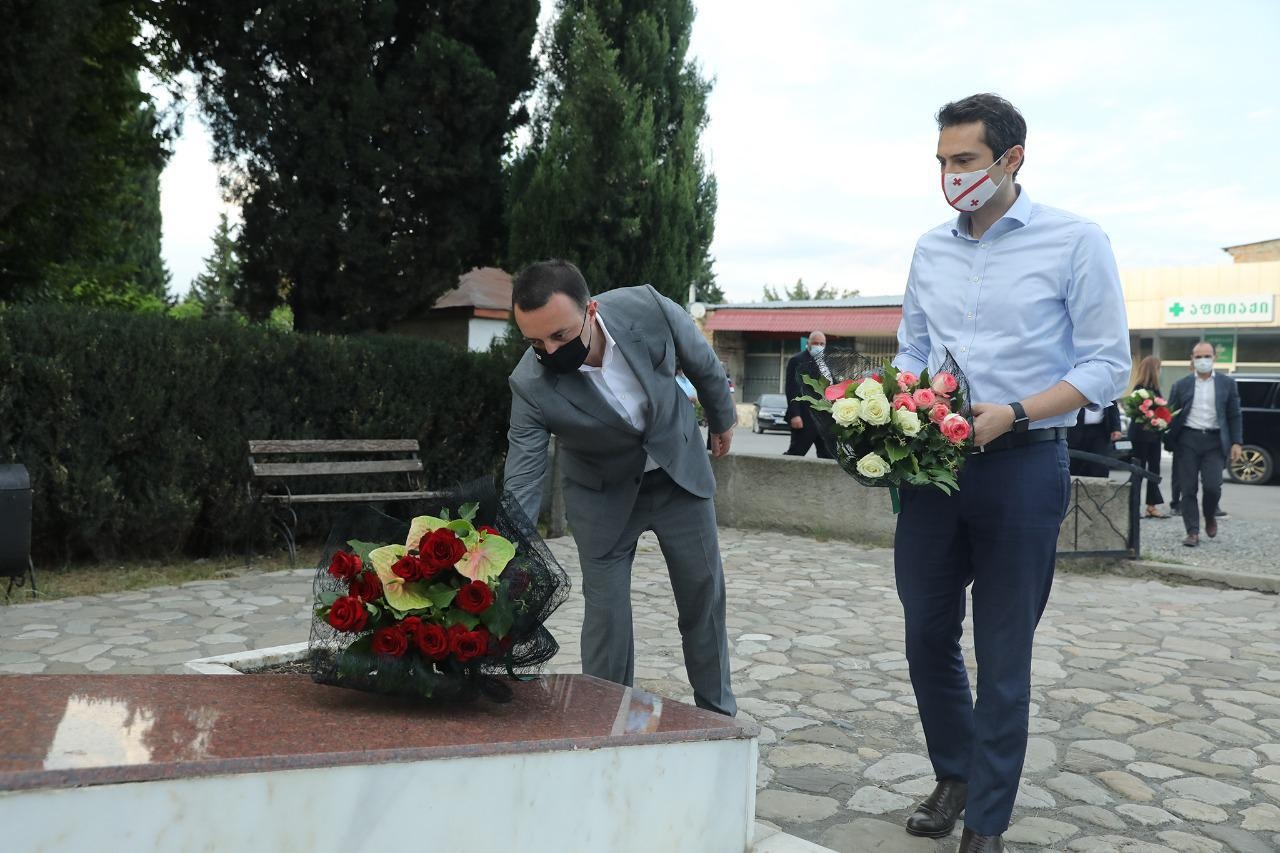 პრემიერ-მინისტრმა საქართველოს ეროვნული გმირის გიორგი ანწუხელიძის ხსოვნას პატივი მიაგო