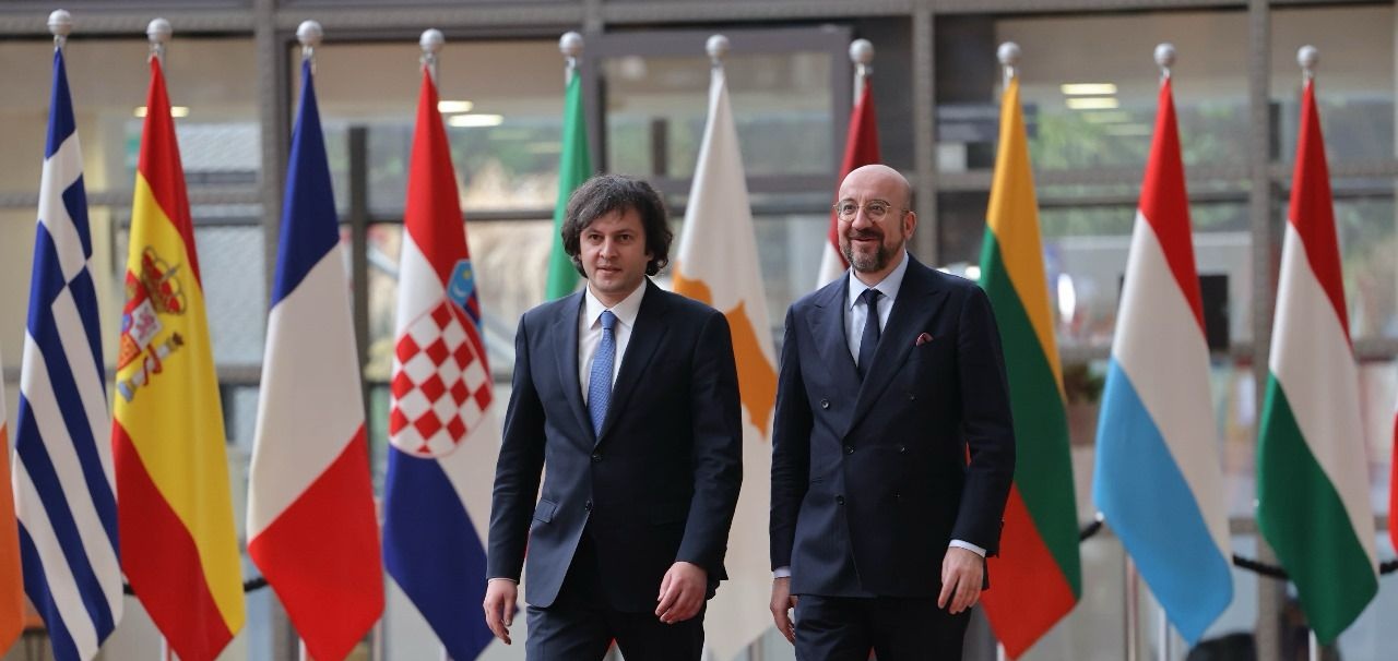 Georgian PM, EU Council president discuss Tbilisi’s accession pace