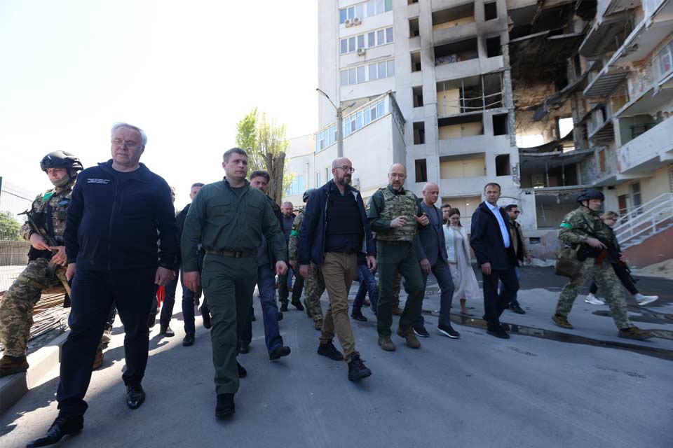 შარლ მიშელი ოდესაში ჩავიდა