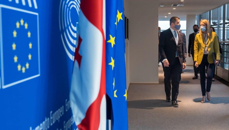 Georgian Parliament Speaker to EP chair: It’s time EU to grant Georgia candidate status ‘without delay’ amid current geopolitical pressures