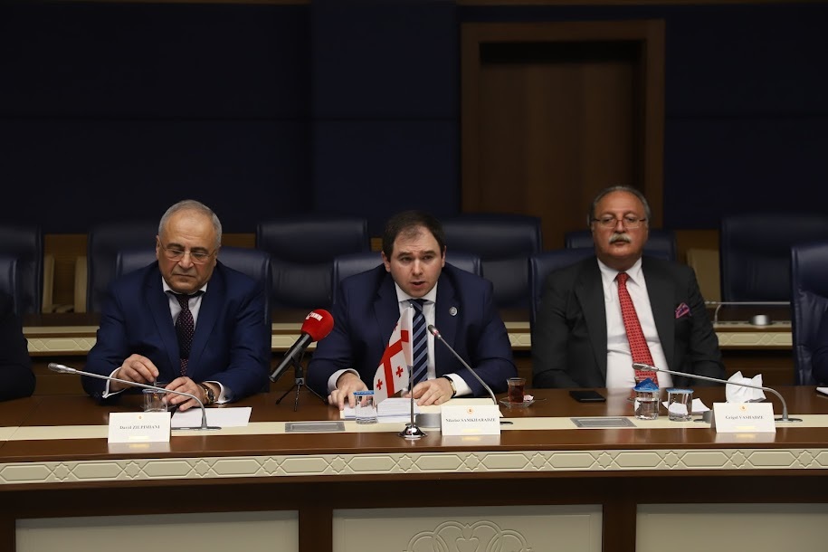 საქართველოს პარლამენტის დელეგაციამ ანკარაში პირველი შეხვედრები გამართა