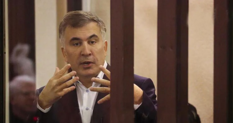 Ex-Pres Saakashvili calls his nine-year sentence ‘execution of Russia’s will’