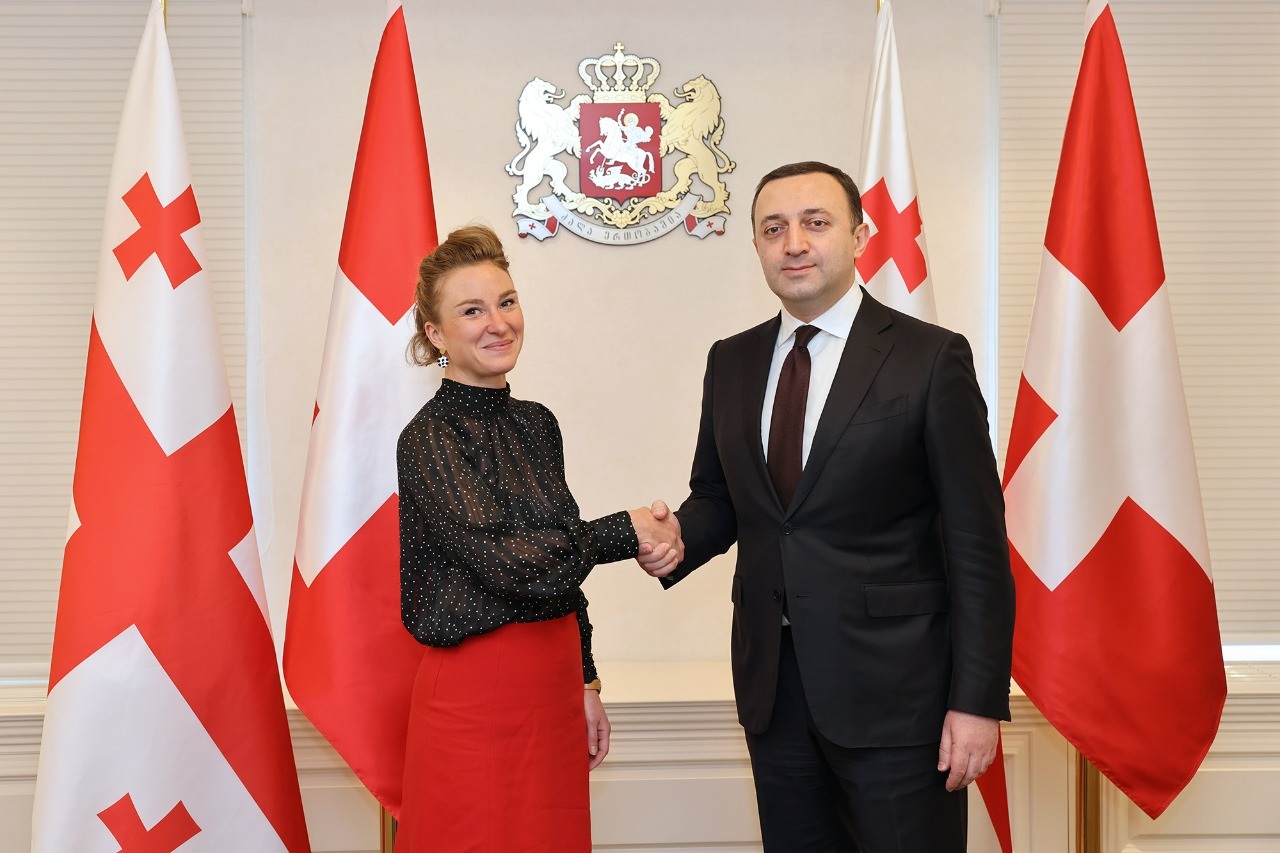 Georgian PM, Swiss National Council president meet in Tbilisi, discuss ties
