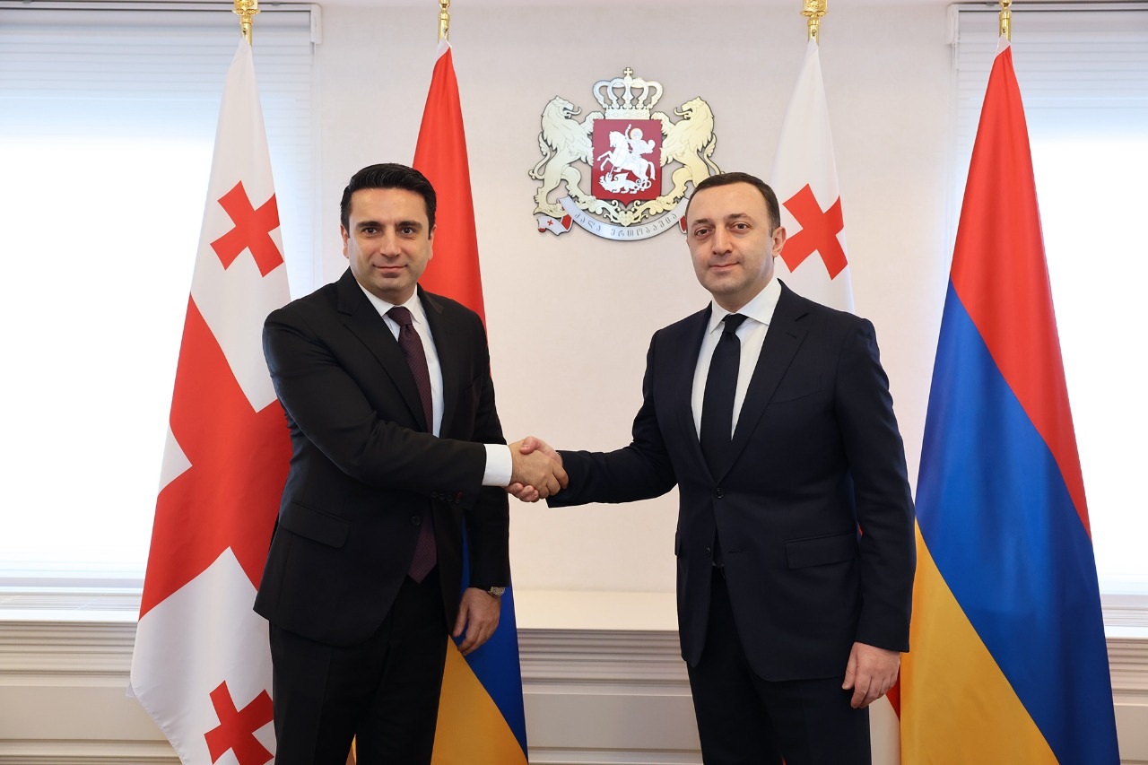 Georgian PM discusses ties, security challenges with Armenian parliament speaker