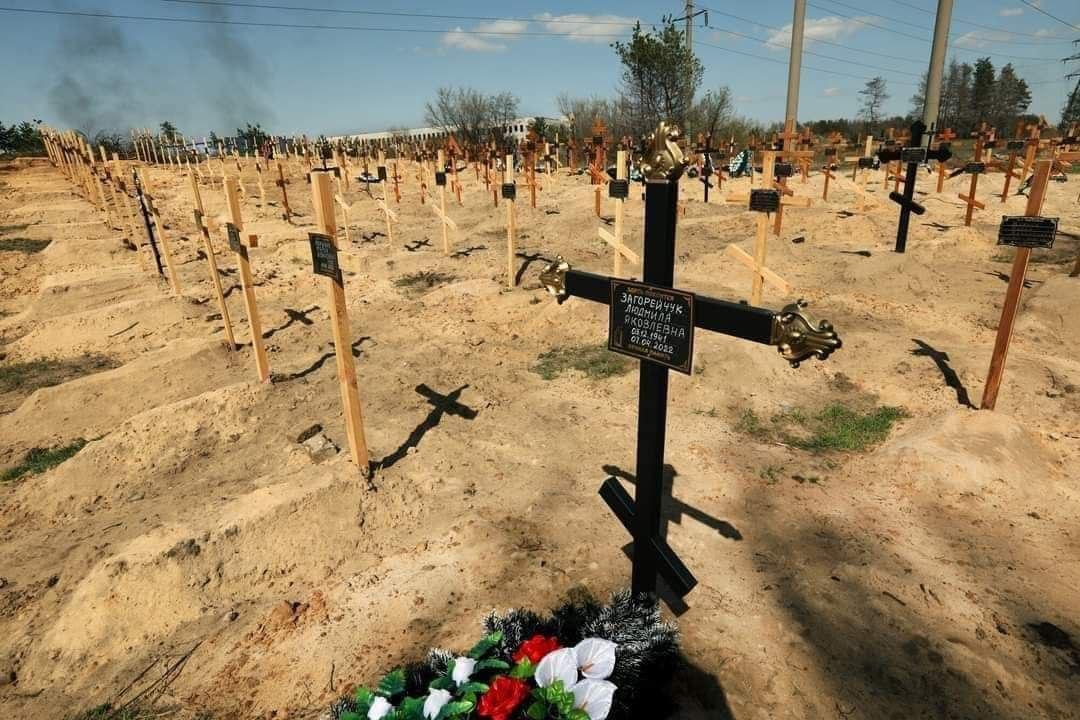 400-ზე მეტი საფლავი – სევეროდონეცკში ახალი სასაფლაო გაჩნდა
