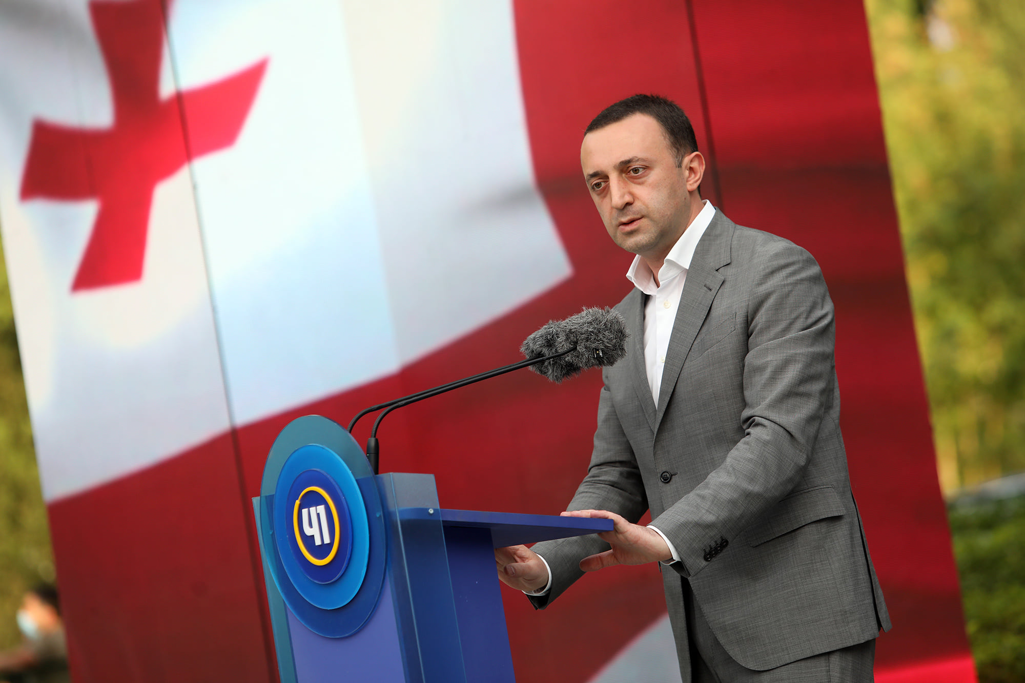 ირაკლი ღარიბაშვილი – გუშინ 26 000-ზე მეტი აცრა ჩატარდა, ეს იყო რეკორდული მაჩვნებელი, მაგრამ ეს არ არის საკმარისი