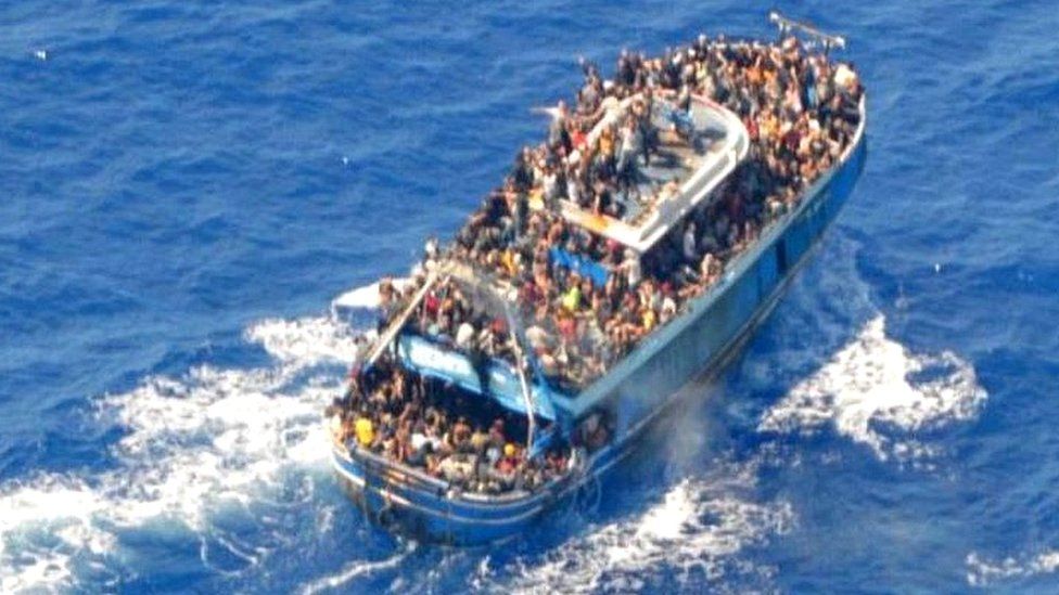 79 killed, hundreds missing as migrant boat sinks near Greece
