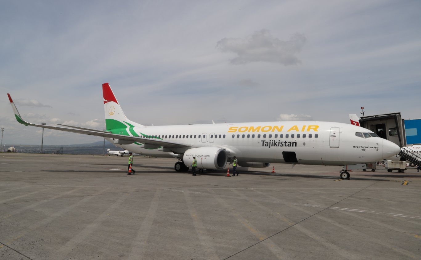 ტაჯიკეთის ეროვნულმა ავიახაზებმა Somon Air-მა თბილისის აეროპორტში ოპერირება დაიწყო