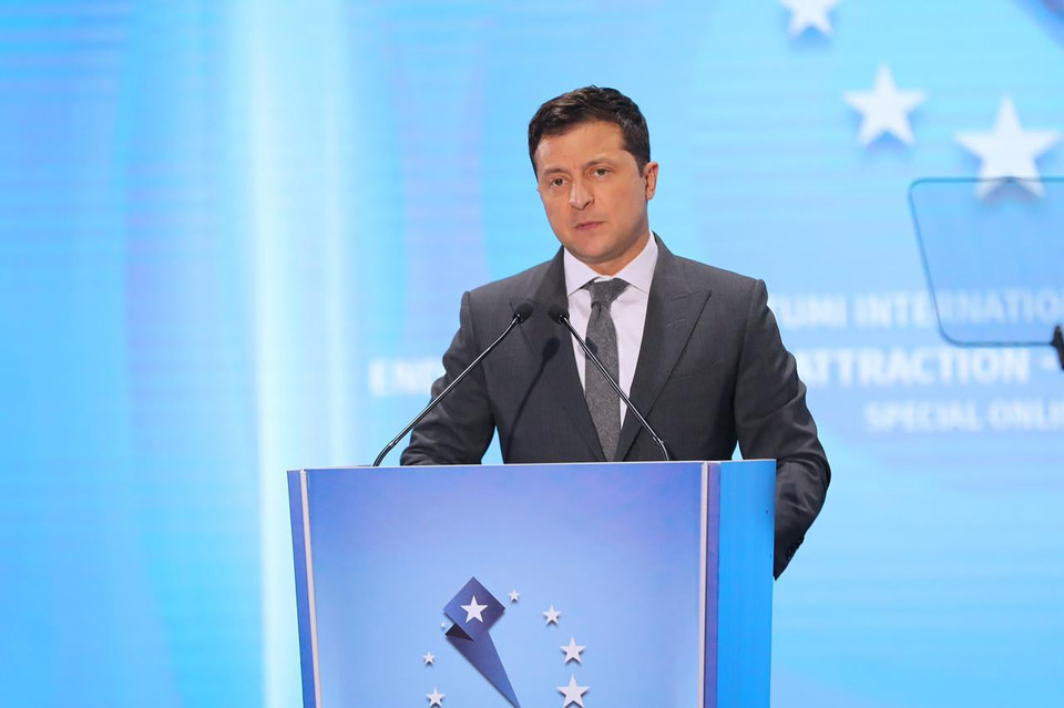 ვლადიმერ ზელენსკი – რუსეთის აგრესია და შეტევები ის საკითხია, რასაც უნდა ვებრძოლოთ