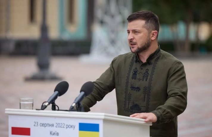 ზელენსკი – ჩვენი ტერიტორიის დაახლოებით 2 ათასი კილომეტრი უკვე გათავისუფლებულია