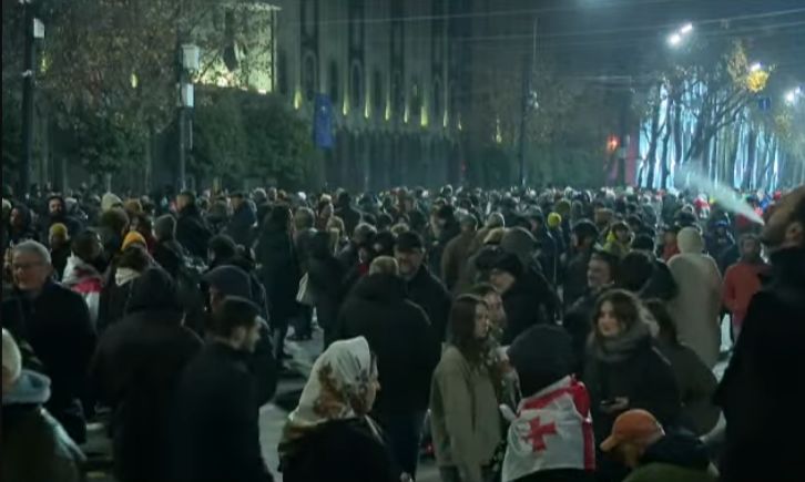 Protests continue across Georgia
