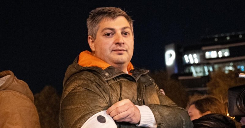 Police arrive at home of social media platform Daitove co-founder amid protests