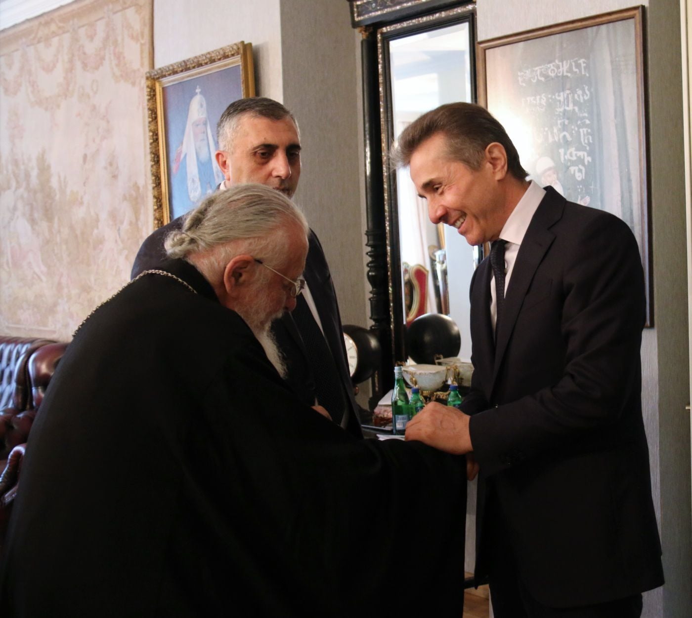 Ivanishvili congratulates Catholicos-Patriarch Ilia II on 47th anniversary of enthronement