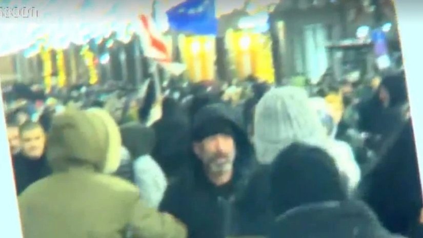 Georgian opposition leader Giorgi Vashadze attacked during protest