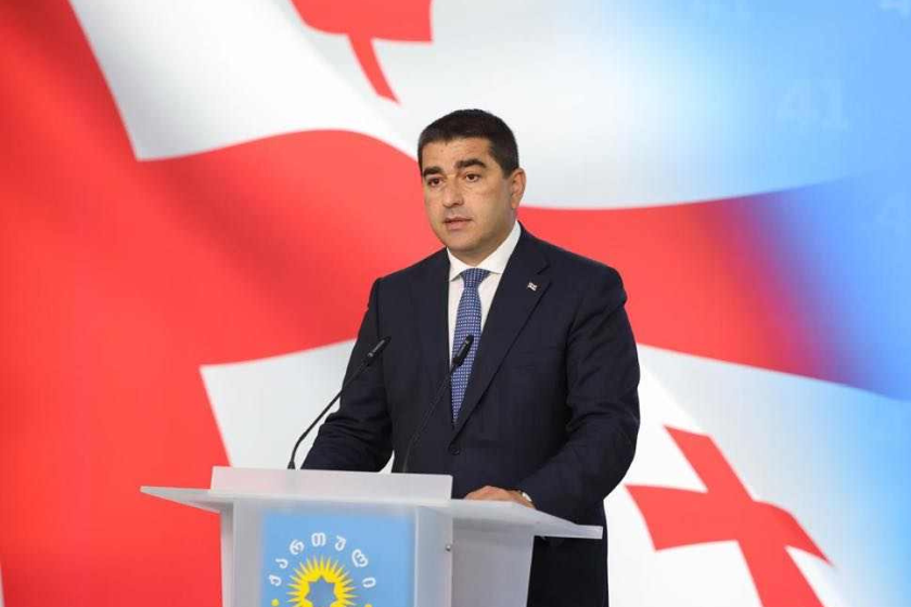 Georgian Speaker warns of “false teachings” in defiant Independence Day address
