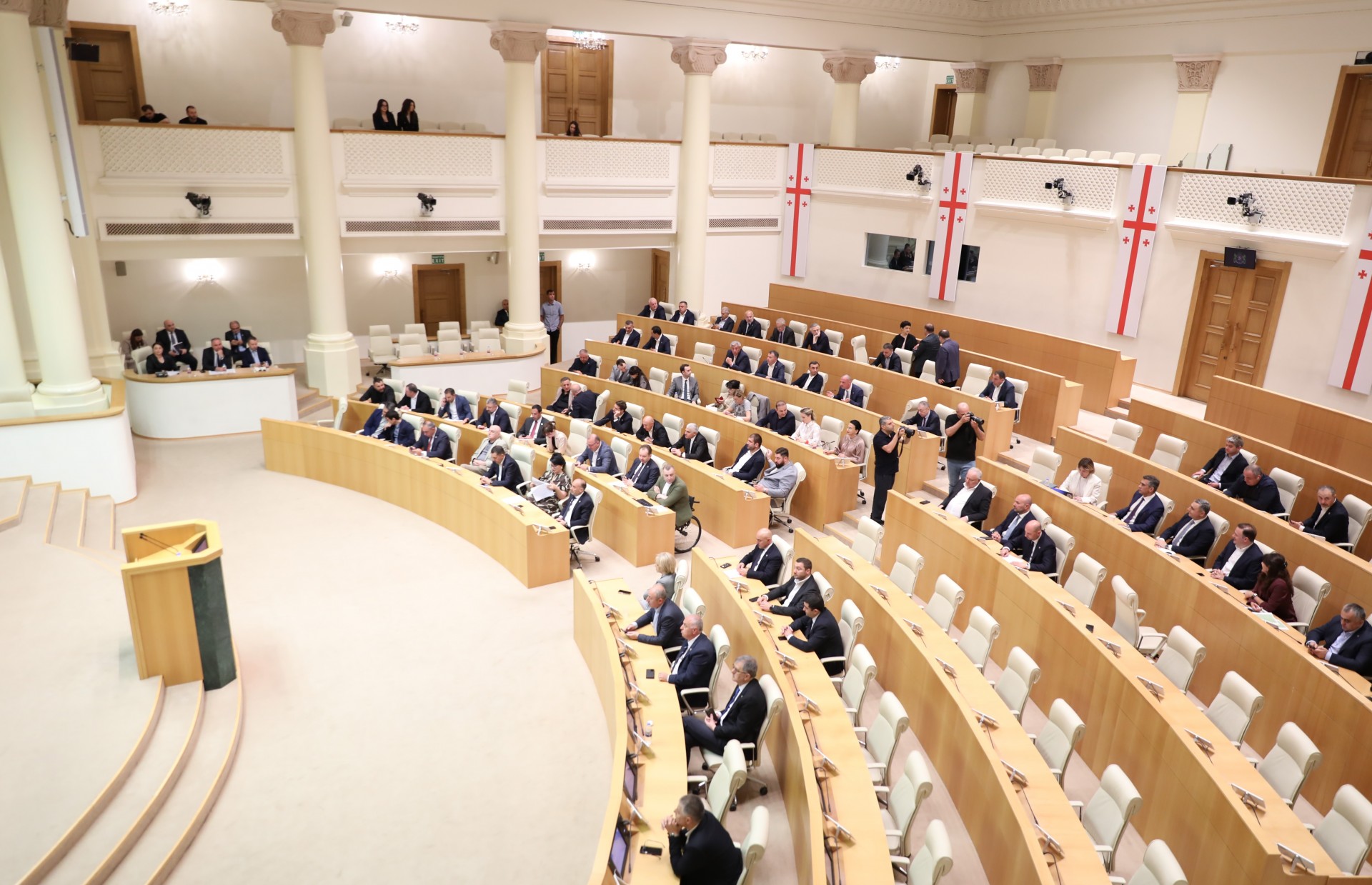 Georgia’s ruling party moves to tighten law on grants