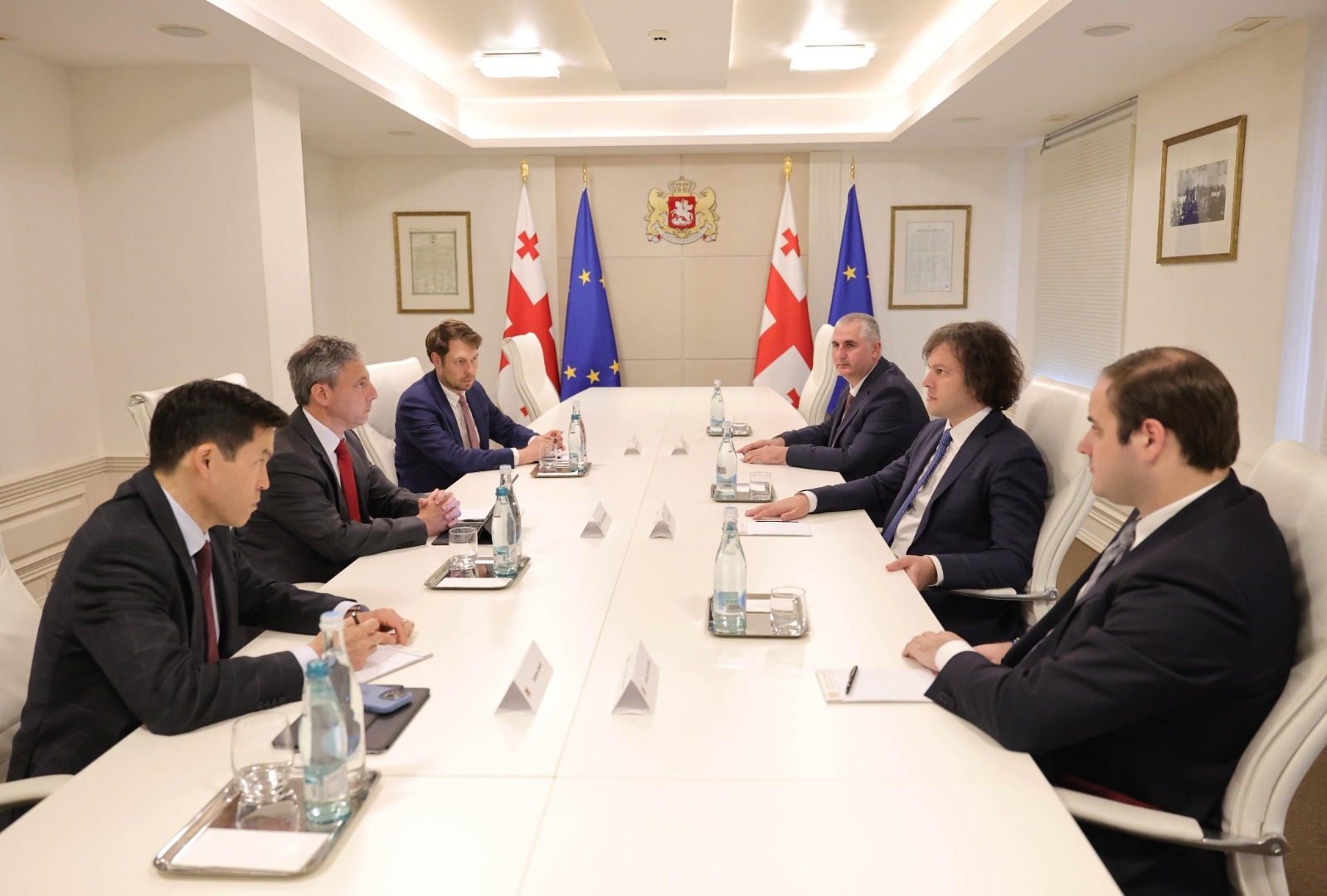 Georgian Prime Minister meets IMF mission head